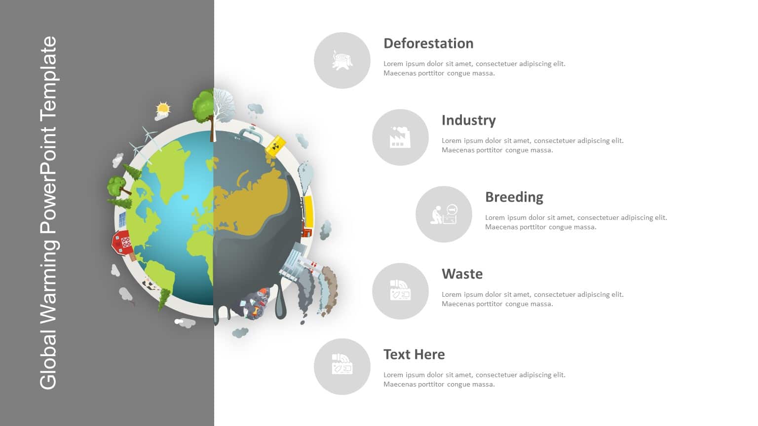 Global Warming PowerPoint Template & Google Slides Theme