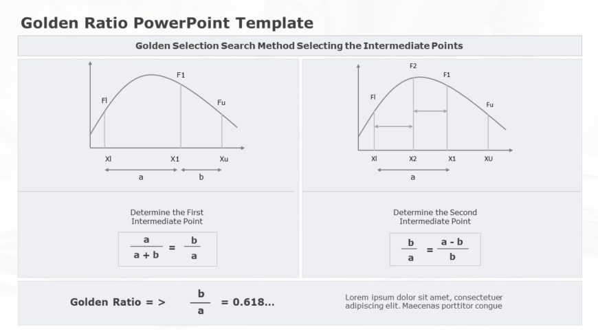 Golden Ratio 04 PowerPoint Template
