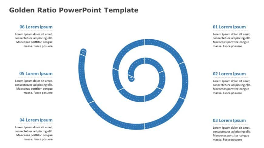 Golden Ratio 06 PowerPoint Template