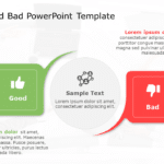 Good Bad 159 PowerPoint Template & Google Slides Theme