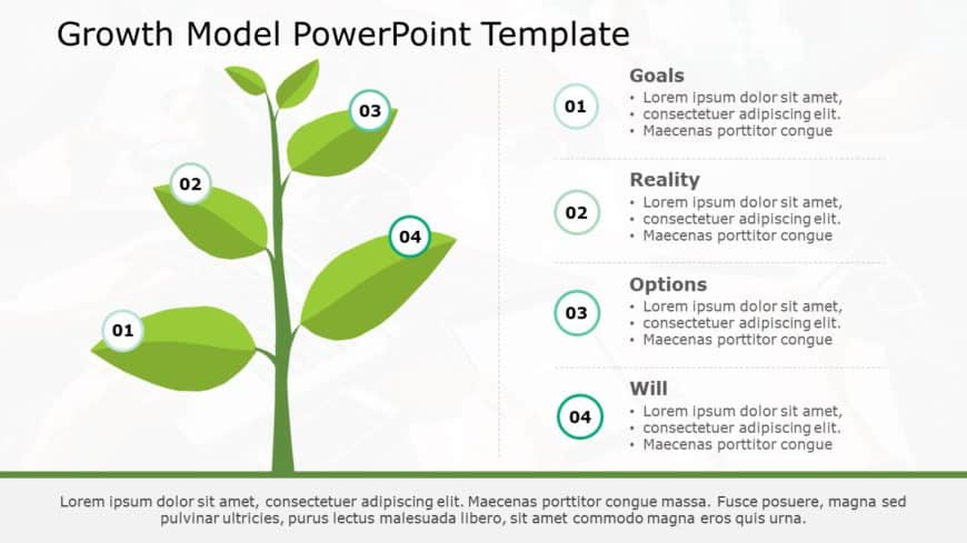 Growth Model 09 PowerPoint Template