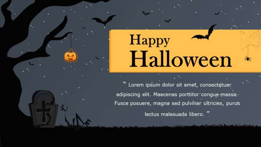 Halloween 02 PowerPoint Template