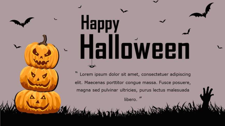 Halloween 03 PowerPoint Template