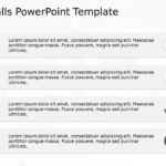 Harvey Balls 11 PowerPoint Template & Google Slides Theme