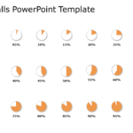 Harvey Balls 24 PowerPoint Template & Google Slides Theme