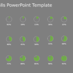 Harvey Balls 25 PowerPoint Template & Google Slides Theme