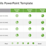 Harvey Balls 29 PowerPoint Template & Google Slides Theme