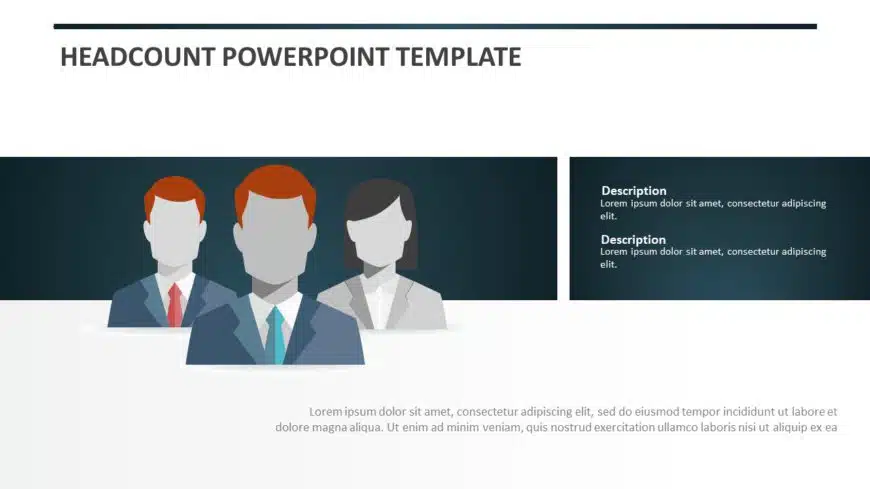 Headcount 07 PowerPoint Template