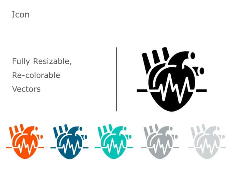 Heart Icon 02 PowerPoint Template & Google Slides Theme