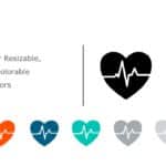 Heart Icon 05 PowerPoint Template & Google Slides Theme