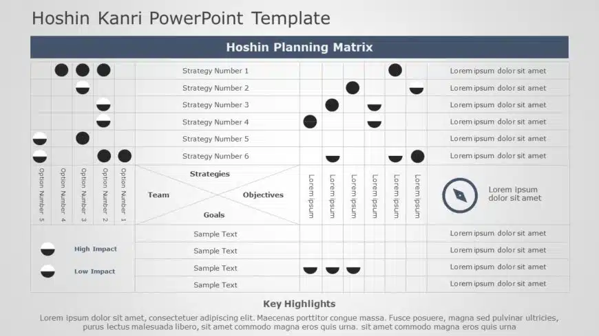 Hoshin Kanri 07 PowerPoint Template