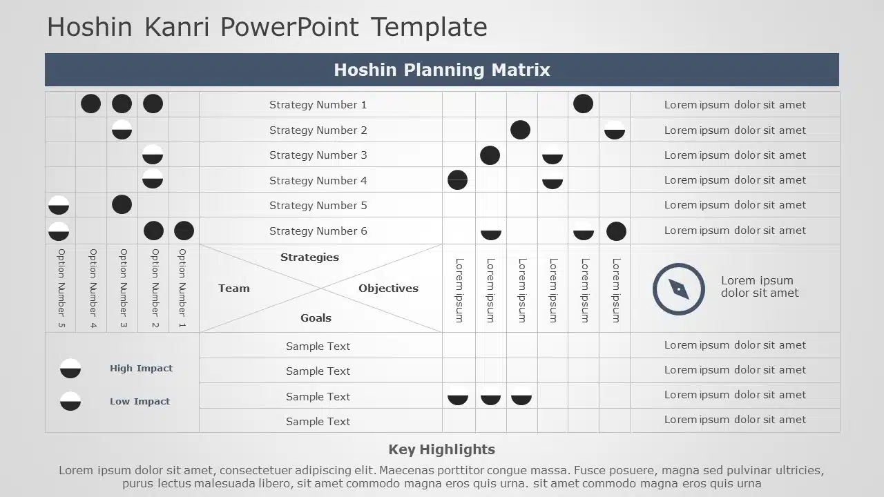 Hoshin Kanri 07 PowerPoint Template & Google Slides Theme