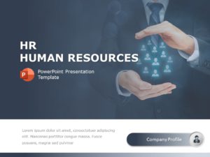 Human Resource Cover Page 01 PowerPoint Template | SlideUpLift