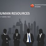 Human Resource Cover Page 02 PowerPoint Template