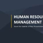 Human Resource Cover Page 05 PowerPoint Template & Google Slides Theme