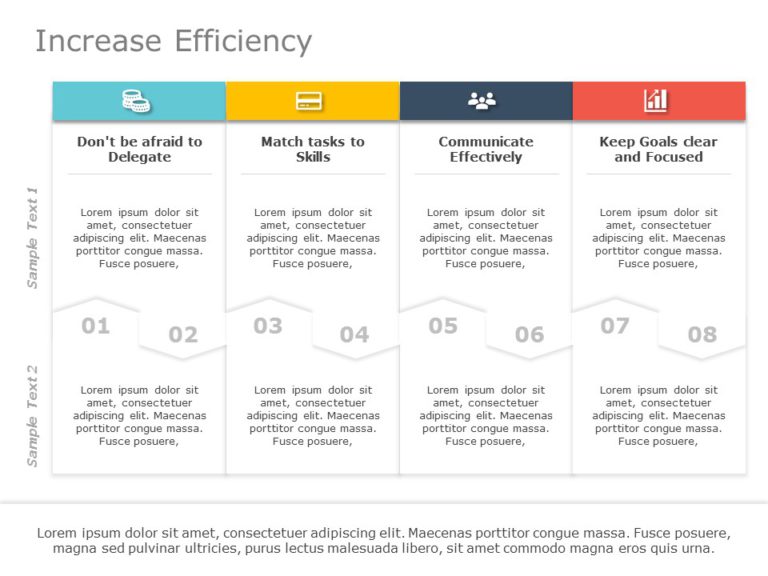 Increase Efficiency 01 PowerPoint Template