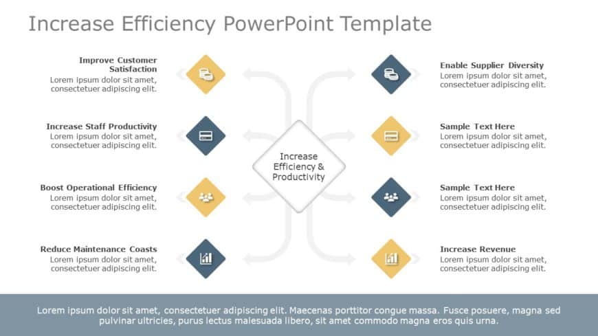Increase Efficiency 02 PowerPoint Template