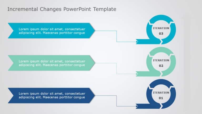 Incremental Changes 04 PowerPoint Template & Google Slides Theme