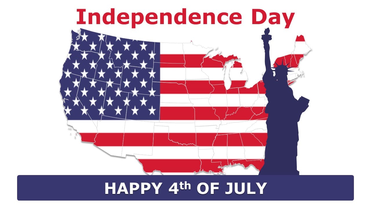 Independence Day PowerPoint Template 06 & Google Slides Theme
