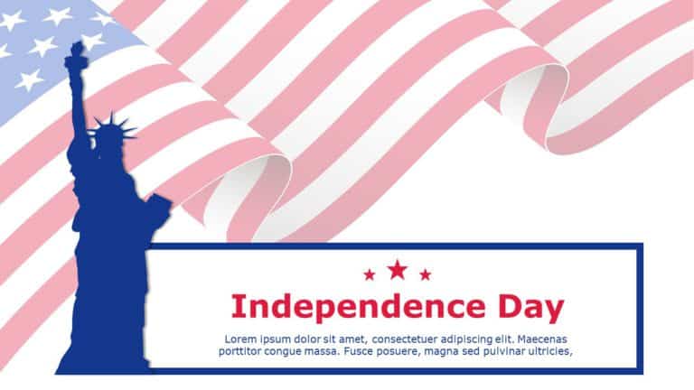 Independence Day PowerPoint Template 08 & Google Slides Theme