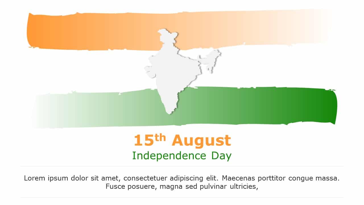 India Independence Day 01 PowerPoint Template & Google Slides Theme