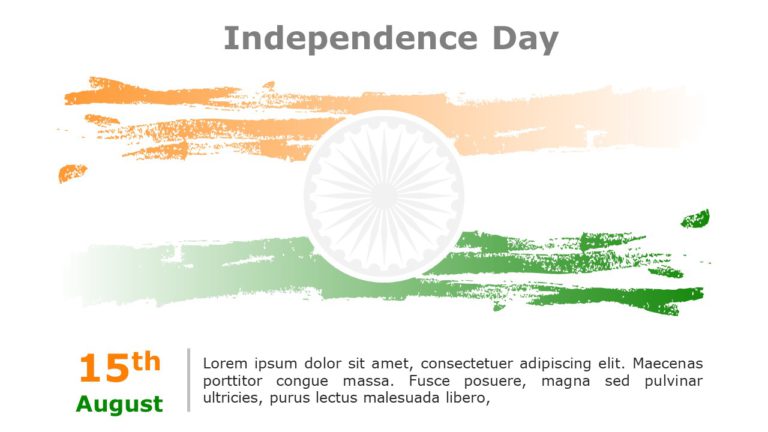 India Independence Day 03 PowerPoint Template & Google Slides Theme