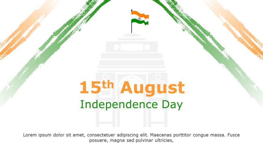 India Independence Day 06 PowerPoint Template