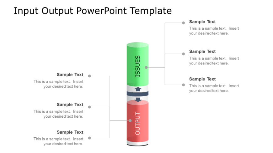 Input Output 23 PowerPoint Template