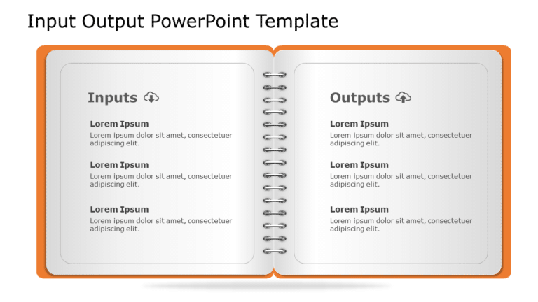 Input Output 55 PowerPoint Template & Google Slides Theme