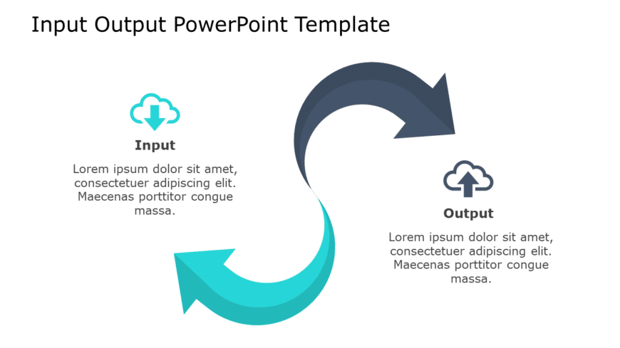 Input Output 75 PowerPoint Template