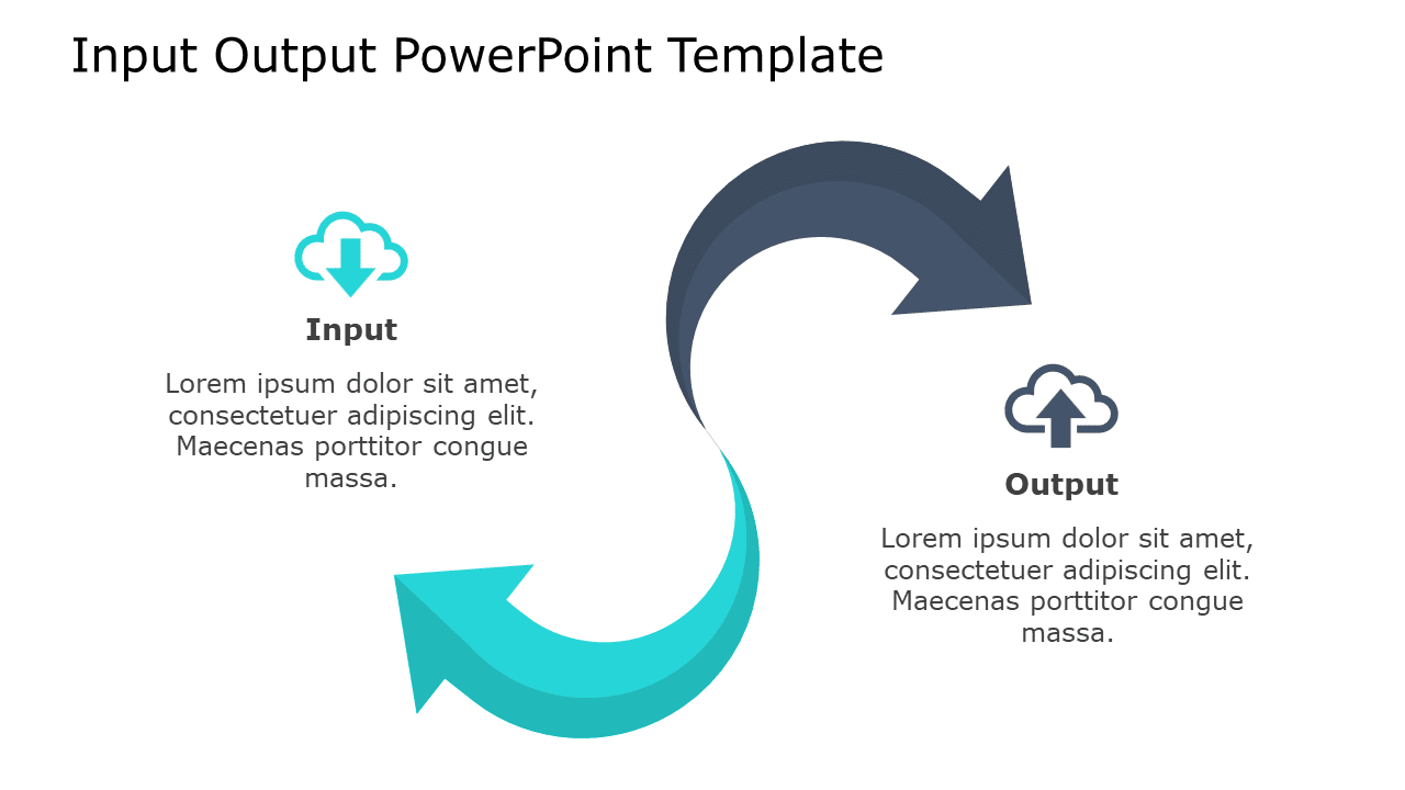 Input Output 75 PowerPoint Template & Google Slides Theme