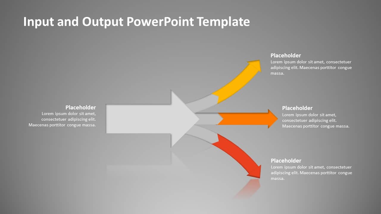 Input and Output PowerPoint Template & Google Slides Theme
