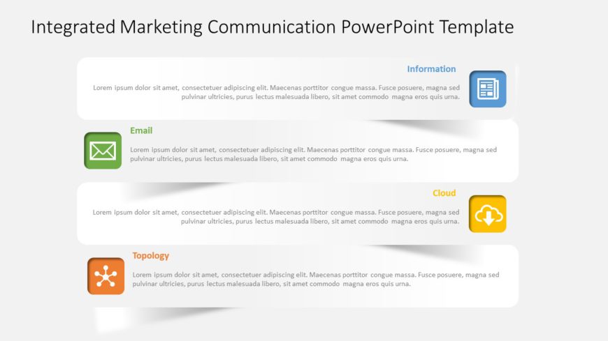 Integrated Marketing Communication 01 PowerPoint Template