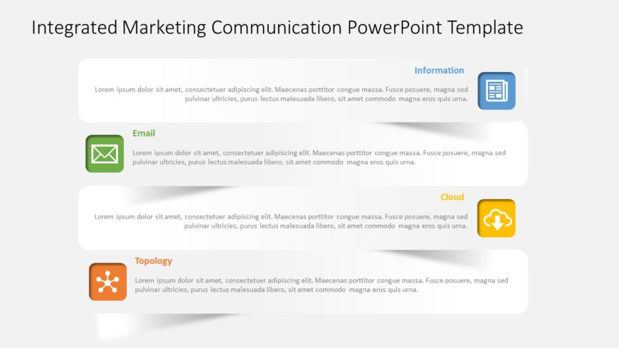 Integrated Marketing Communication PowerPoint Template 01