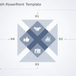 Intersecting Path 02 PowerPoint Template & Google Slides Theme