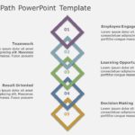 Intersecting Path 04 PowerPoint Template & Google Slides Theme