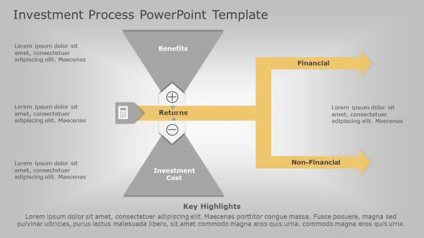 Investment Process 04 PowerPoint Template