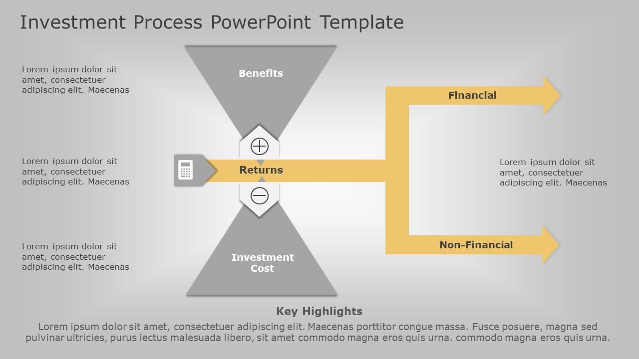 Investment Process 04 PowerPoint Template & Google Slides Theme