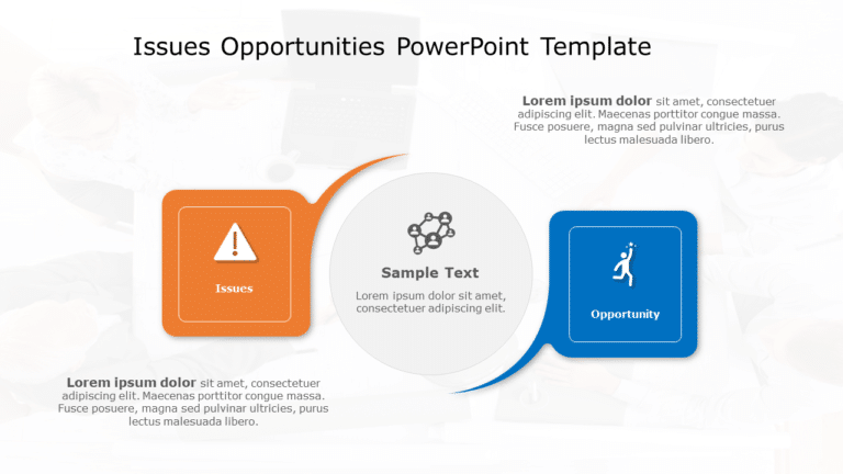 Issues Opportunities 162 PowerPoint Template & Google Slides Theme