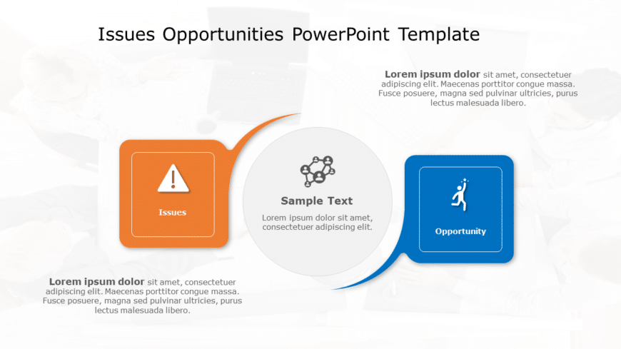 Issues Opportunities 162 PowerPoint Template