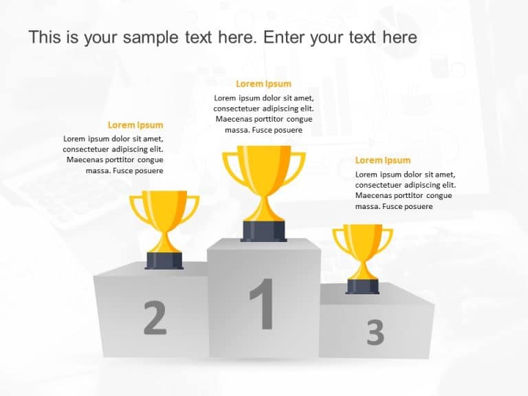 Ranking Accomplishment PowerPoint Template & Google Slides Theme