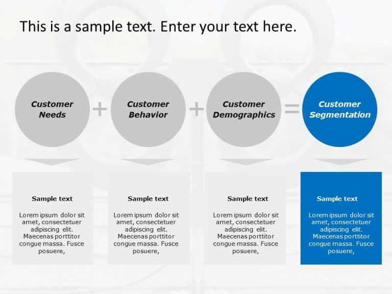 Customer Segmentation Strategy PowerPoint Template & Google Slides Theme