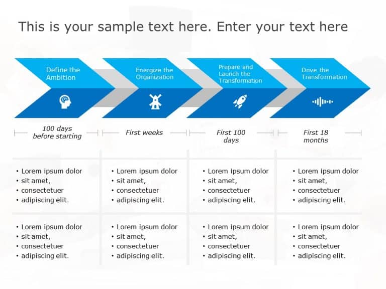 Change Management Plan Template Templates SlideUpLift