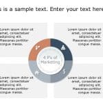 4 P’s Marketing PowerPoint Template