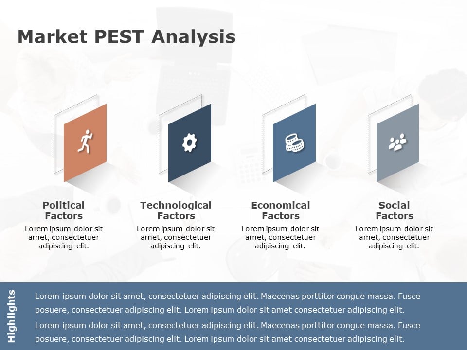 Pestle Analysis PowerPoint Template & Google Slides Theme