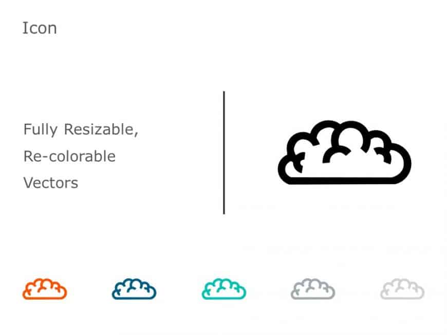 Brain Icon 04 PowerPoint Template