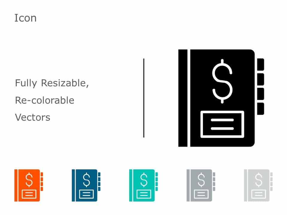 Finance Icon 10 PowerPoint Template & Google Slides Theme