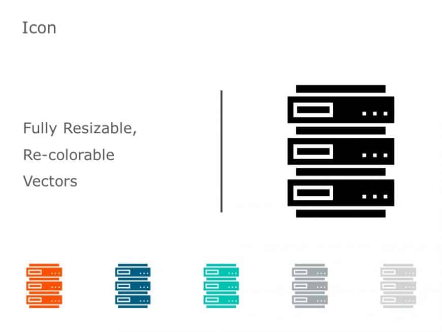 Data Icon 02 PowerPoint Template