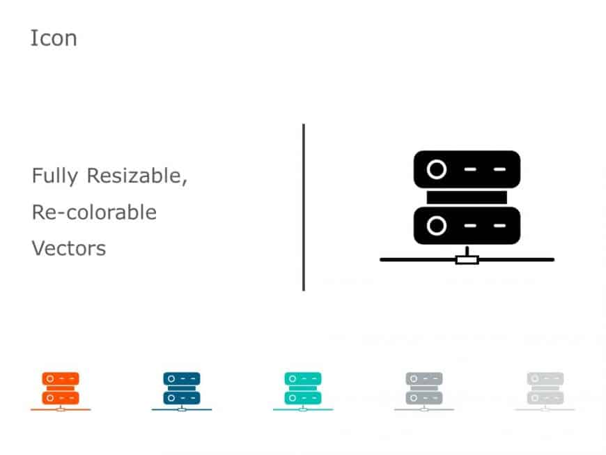 Data Icon 04 PowerPoint Template