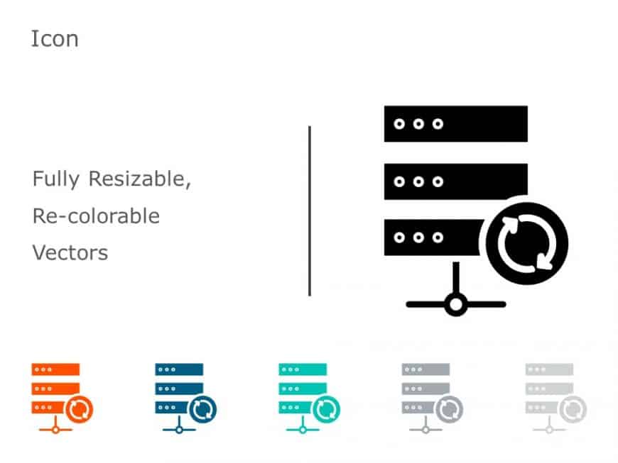 Data Icon 09 PowerPoint Template